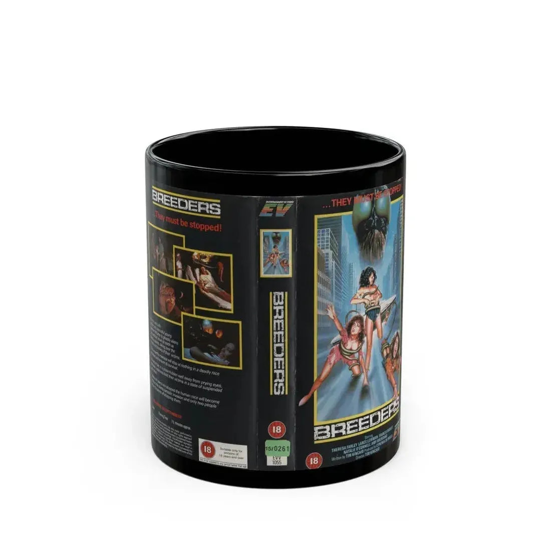BREEDERS (VHS COVER) - Black Coffee Mug 11oz - Go Mug Yourself