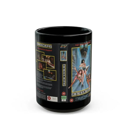 BREEDERS (VHS COVER) - Black Coffee Mug 15oz - Go Mug Yourself