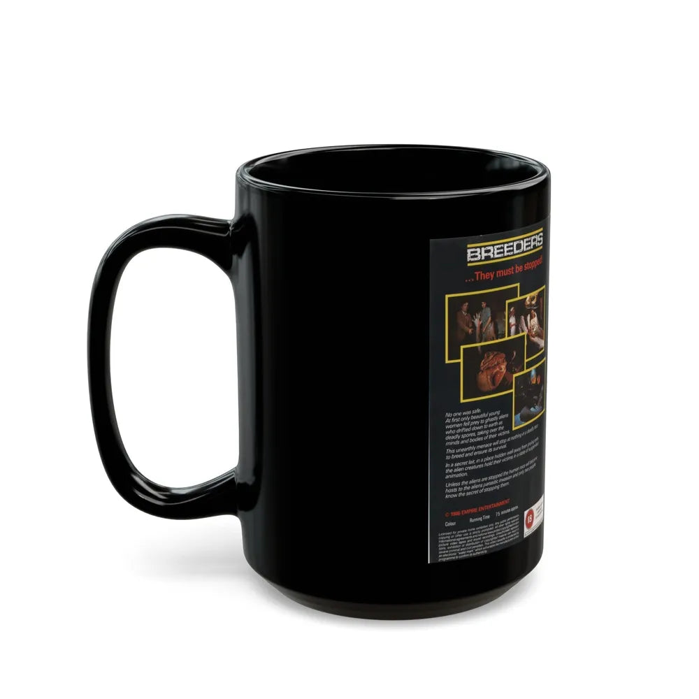 BREEDERS (VHS COVER) - Black Coffee Mug-Go Mug Yourself