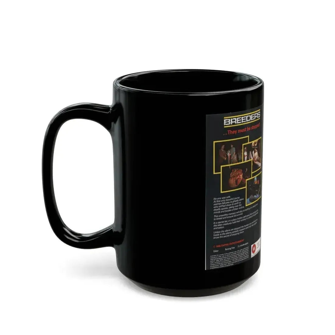 BREEDERS (VHS COVER) - Black Coffee Mug - Go Mug Yourself
