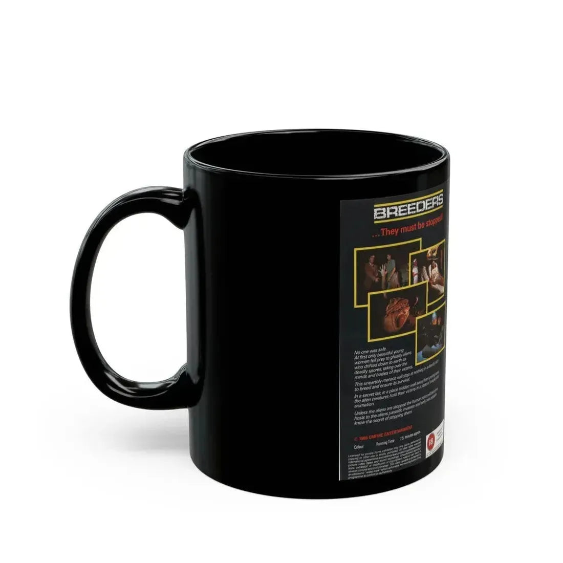 BREEDERS (VHS COVER) - Black Coffee Mug - Go Mug Yourself