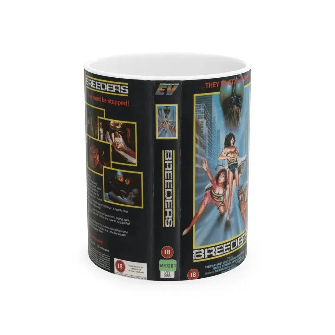 BREEDERS (VHS COVER) - White Coffee Mug 11oz - Go Mug Yourself