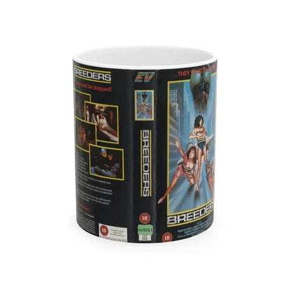 BREEDERS (VHS COVER) - White Coffee Mug 11oz - Go Mug Yourself