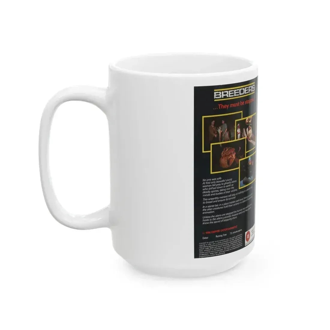 BREEDERS (VHS COVER) - White Coffee Mug - Go Mug Yourself