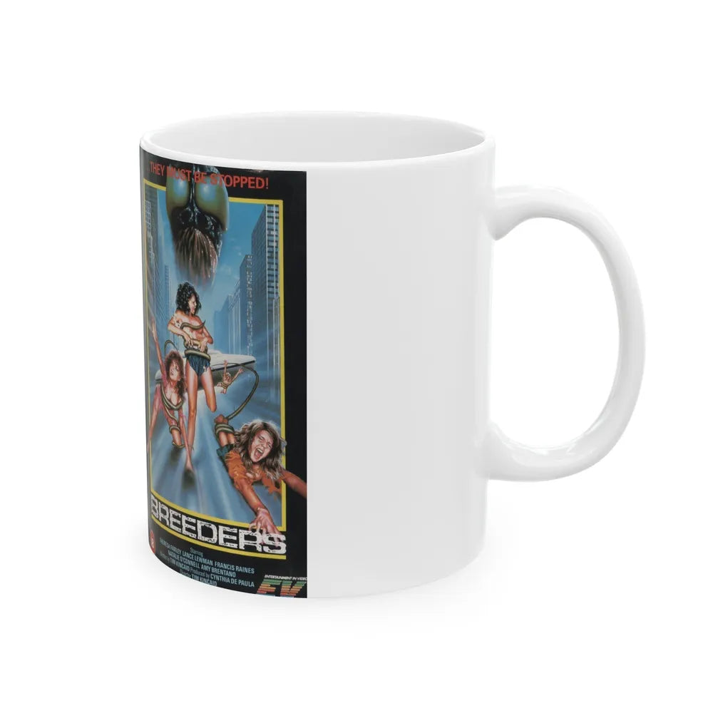 BREEDERS (VHS COVER) - White Coffee Mug-Go Mug Yourself