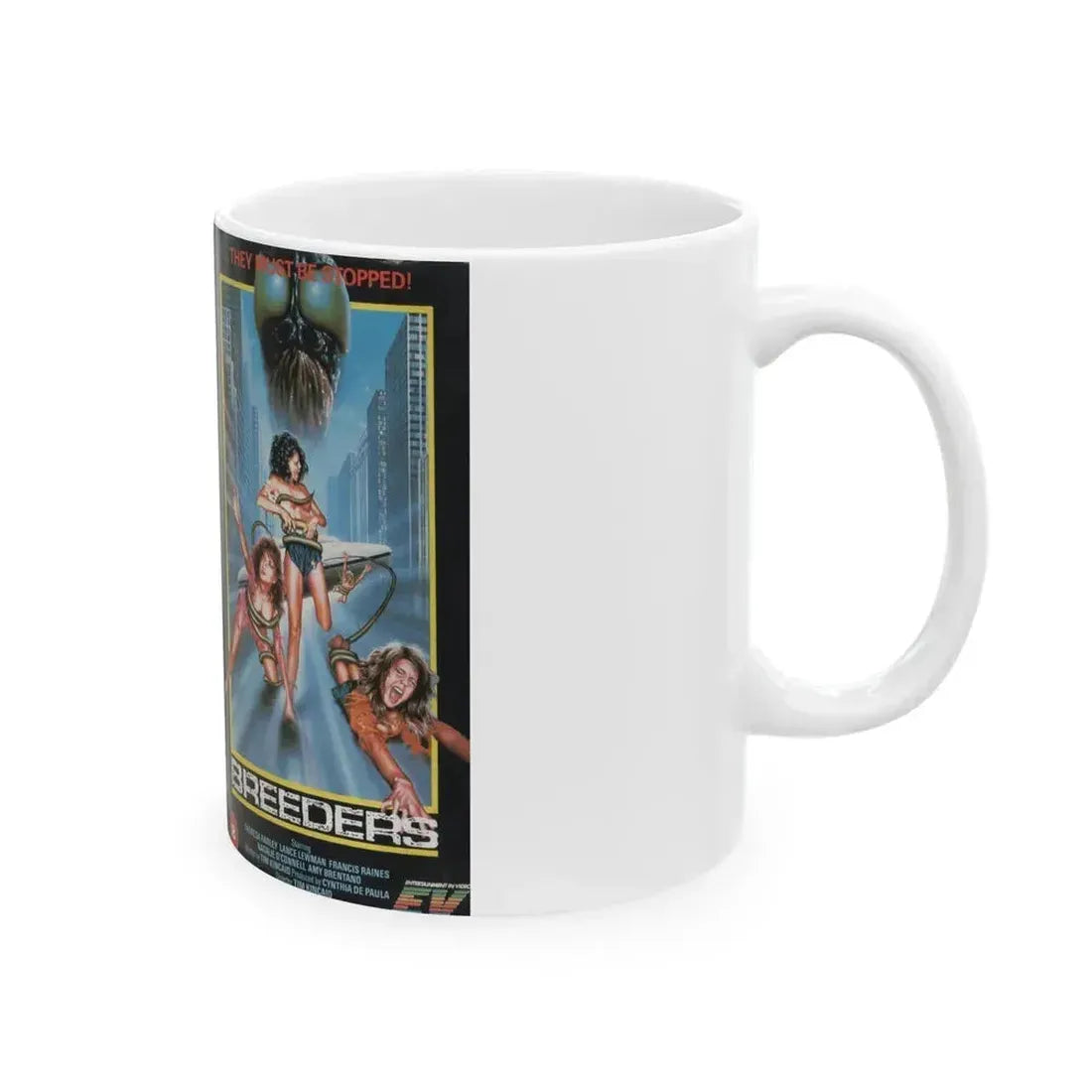 BREEDERS (VHS COVER) - White Coffee Mug - Go Mug Yourself