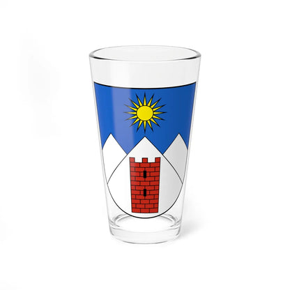 BreilBrigels-blazon (Switzerland) (Coat of Arms) Pint Glass 16oz 16oz - Go Mug Yourself