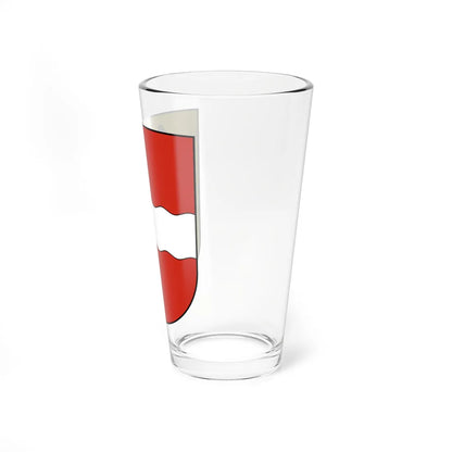 Breitenbach SO-blazon (Switzerland) (Coat of Arms) Pint Glass 16oz - Go Mug Yourself
