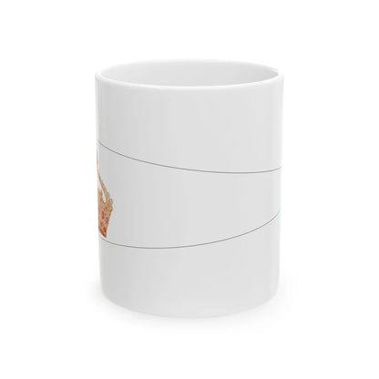Breitwimpel der Kaiserin (Germany) White Coffee Mug 11oz - Go Mug Yourself