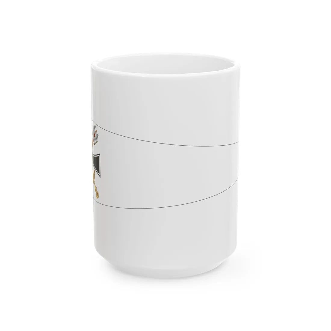Breitwimpel des Kaisers (Germany) White Coffee Mug 15oz - Go Mug Yourself