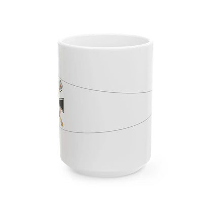 Breitwimpel des Kaisers (Germany) White Coffee Mug 15oz - Go Mug Yourself