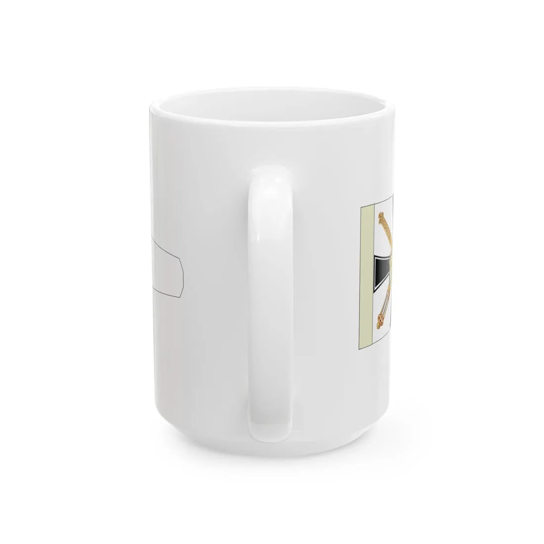Breitwimpel des Kaisers (Germany) White Coffee Mug - Go Mug Yourself