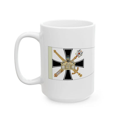 Breitwimpel des Kaisers (Germany) White Coffee Mug - Go Mug Yourself