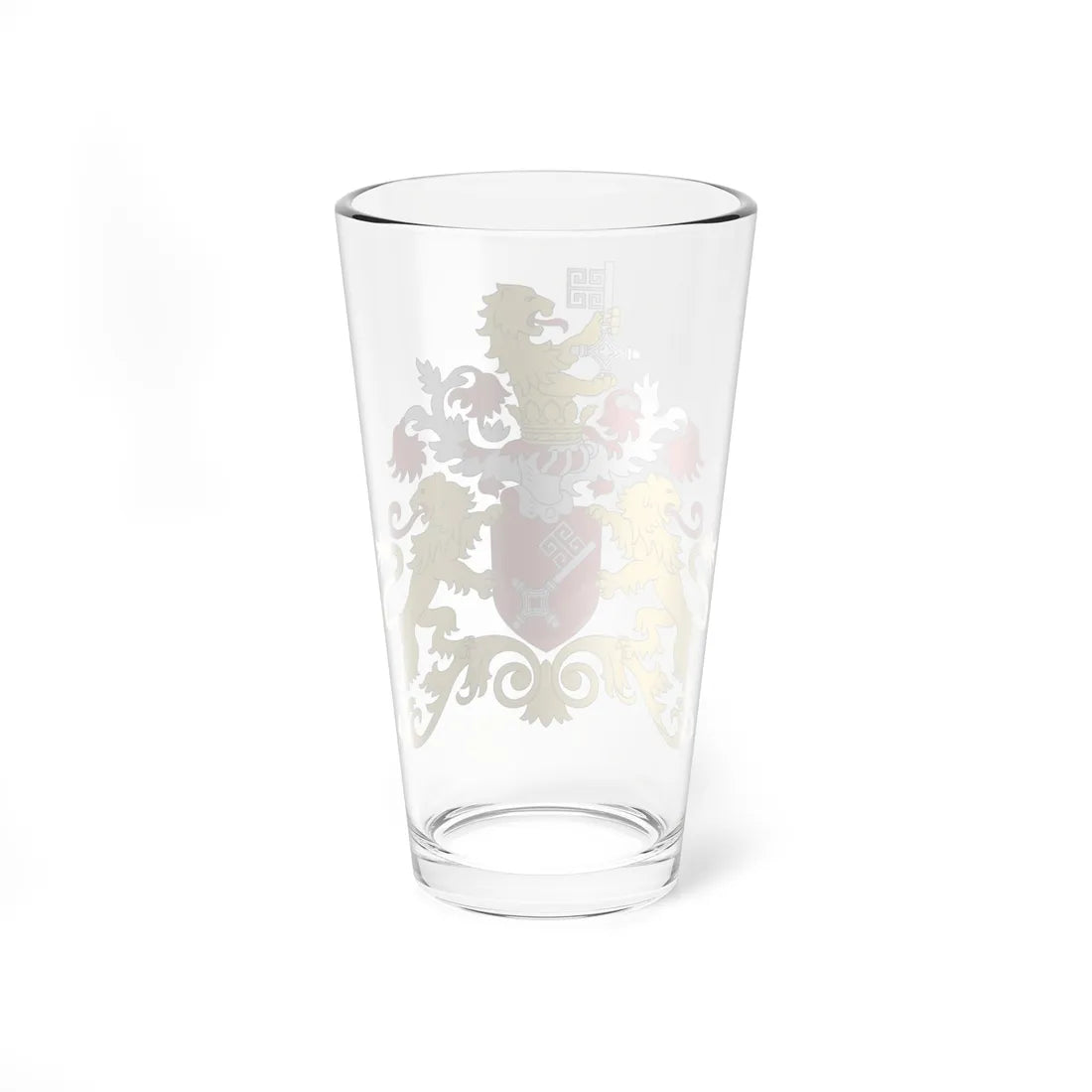 Bremen state flag coat of arms (Germany) (Coat of Arms) Pint Glass 16oz - Go Mug Yourself