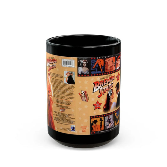 BRENDA STARR (VHS COVER) - Black Coffee Mug-15oz-Go Mug Yourself