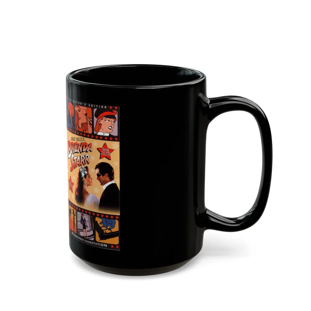 BRENDA STARR (VHS COVER) - Black Coffee Mug-Go Mug Yourself