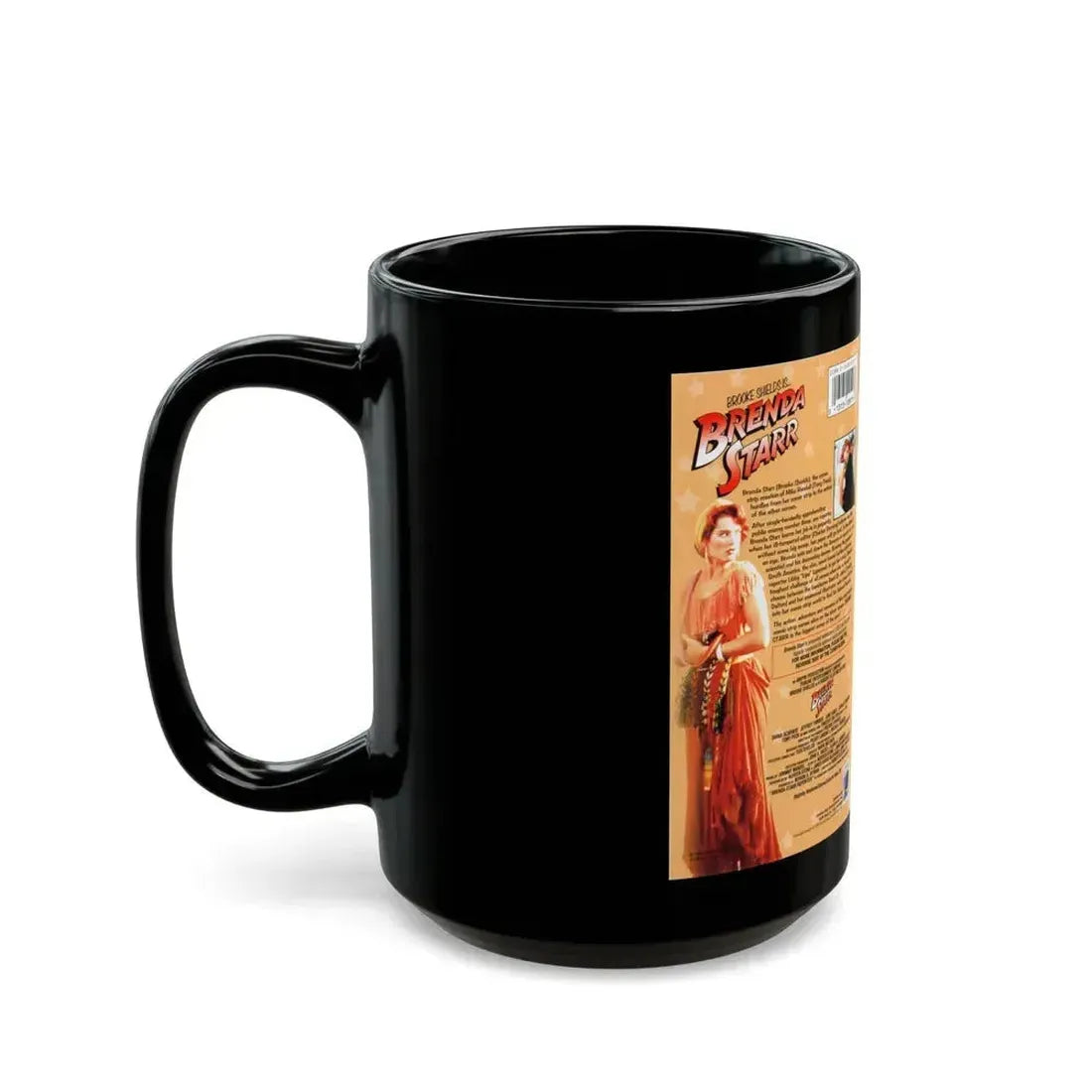 BRENDA STARR (VHS COVER) - Black Coffee Mug - Go Mug Yourself