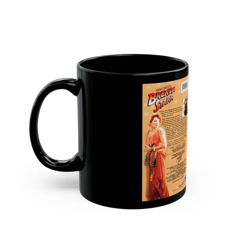 BRENDA STARR (VHS COVER) - Black Coffee Mug-Go Mug Yourself