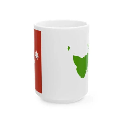 Brendan Jones Proposal for Tasmania (Australia) White Coffee Mug 15oz - Go Mug Yourself