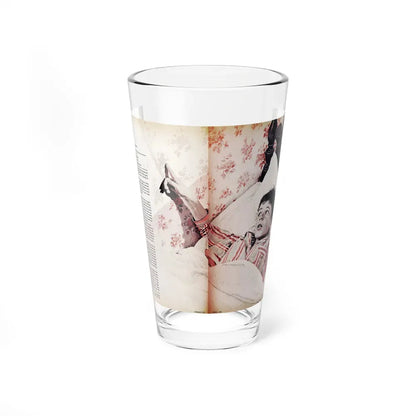 Brendan's Birthday Party, Woman's Day, March 1965 (Magazine Illustration) Pint Glass 16oz 16oz - Go Mug Yourself
