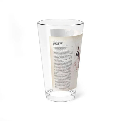 Brendan's Birthday Party, Woman's Day, March 1965 (Magazine Illustration) Pint Glass 16oz - Go Mug Yourself