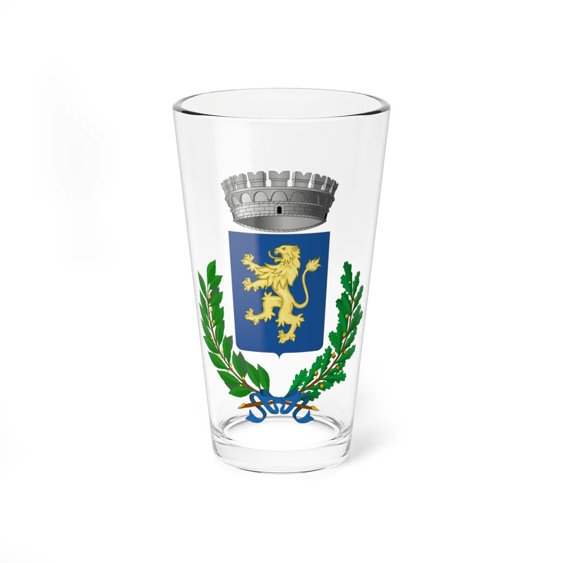 Brendola-Stemma (Italy) (Coat of Arms) Pint Glass 16oz 16oz - Go Mug Yourself