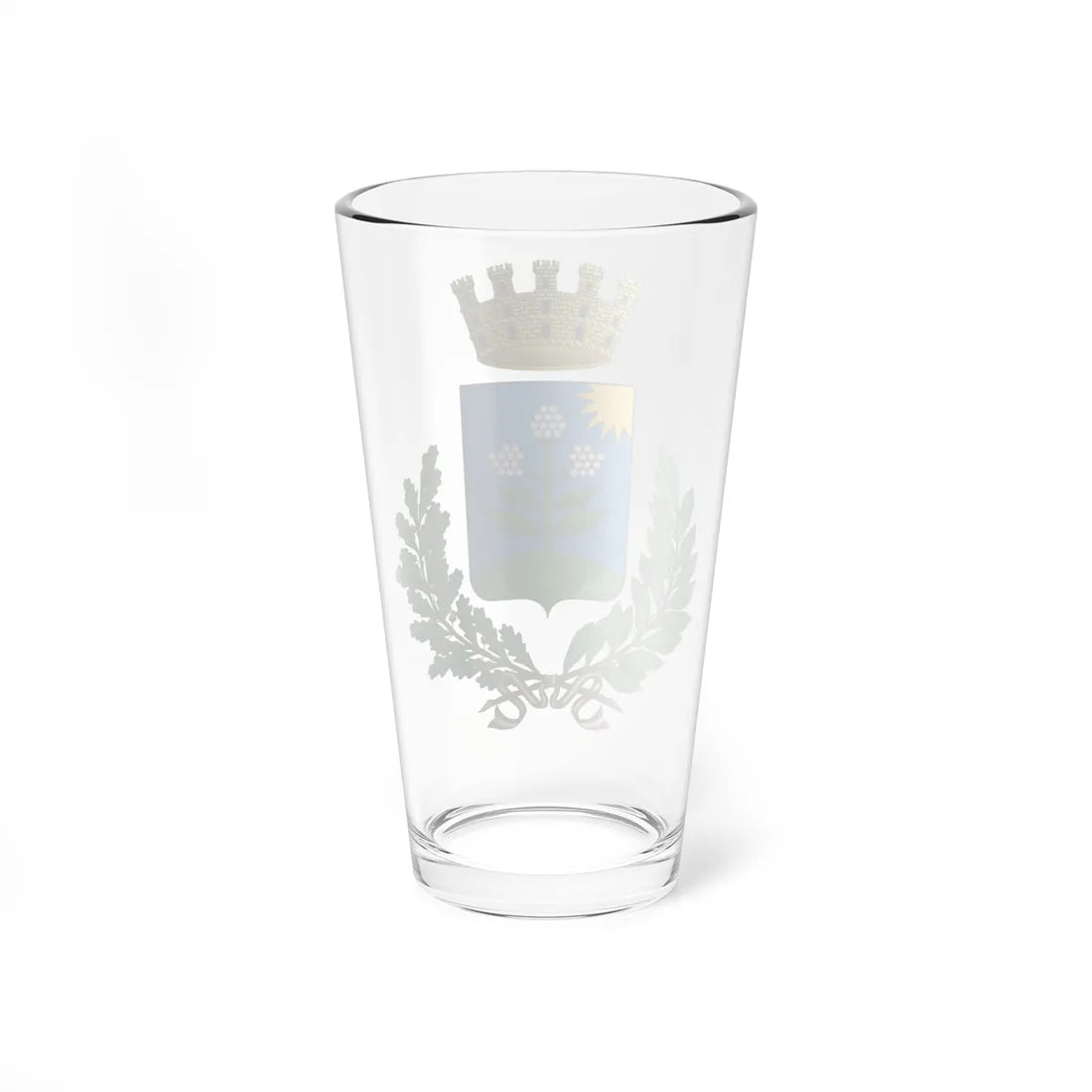 Bresso-Stemma (Italy) (Coat of Arms) Pint Glass 16oz - Go Mug Yourself