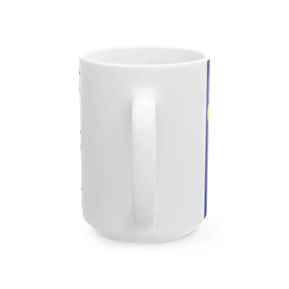 Brest flag (France) White Coffee Mug - Go Mug Yourself