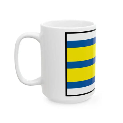 Brestovec Myjava Flag (Slovakia) White Coffee Mug - Go Mug Yourself