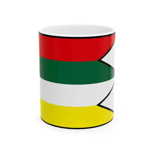 Bretka Roznava Flag (Slovakia) White Coffee Mug 11oz - Go Mug Yourself