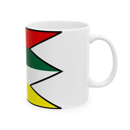 Bretka Roznava Flag (Slovakia) White Coffee Mug - Go Mug Yourself