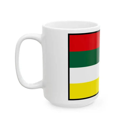 Bretka Roznava Flag (Slovakia) White Coffee Mug - Go Mug Yourself