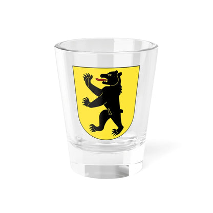 Bäretswil-blazon (Switzerland) (Coat of Arms) Shot Glass 1.5oz 1.5oz - Go Mug Yourself