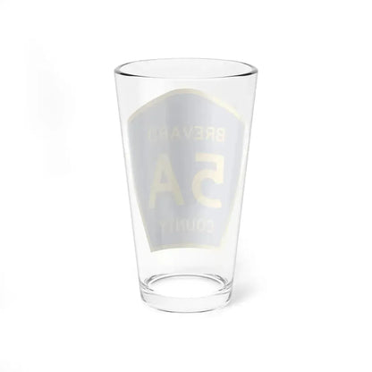 Brevard County 5A (Florida) (Road Sign) Pint Glass 16oz - Go Mug Yourself