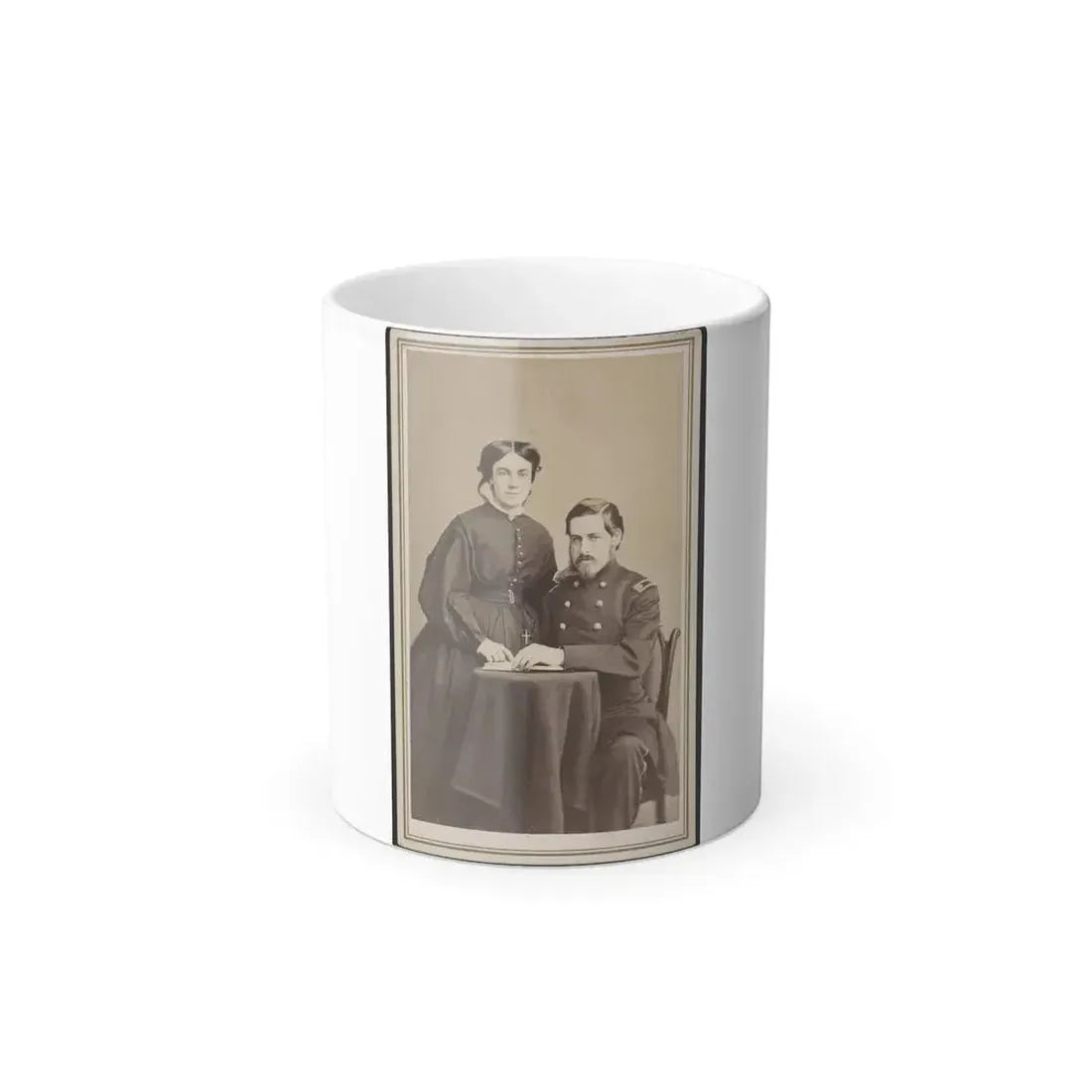 Brevet Brigadier General Charles Folsom Walcott of Co. B (U.S. Civil War) Color Changing Coffee Mug 11oz Default Title 11oz - Go Mug Yourself