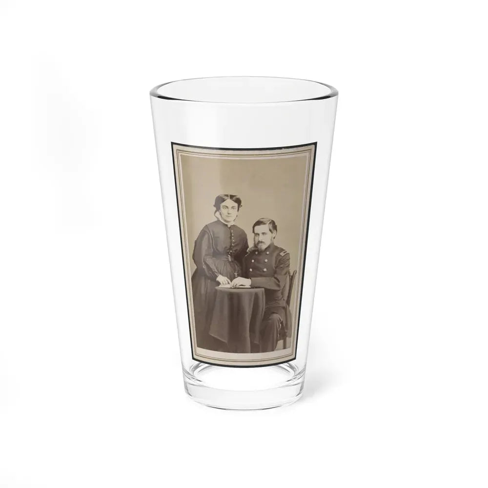 Brevet Brigadier General Charles Folsom Walcott Of Co. B (U.S. Civil War) Pint Glass 16oz 16oz - Go Mug Yourself