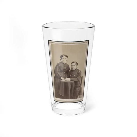 Brevet Brigadier General Charles Folsom Walcott Of Co. B (U.S. Civil War) Pint Glass 16oz 16oz - Go Mug Yourself