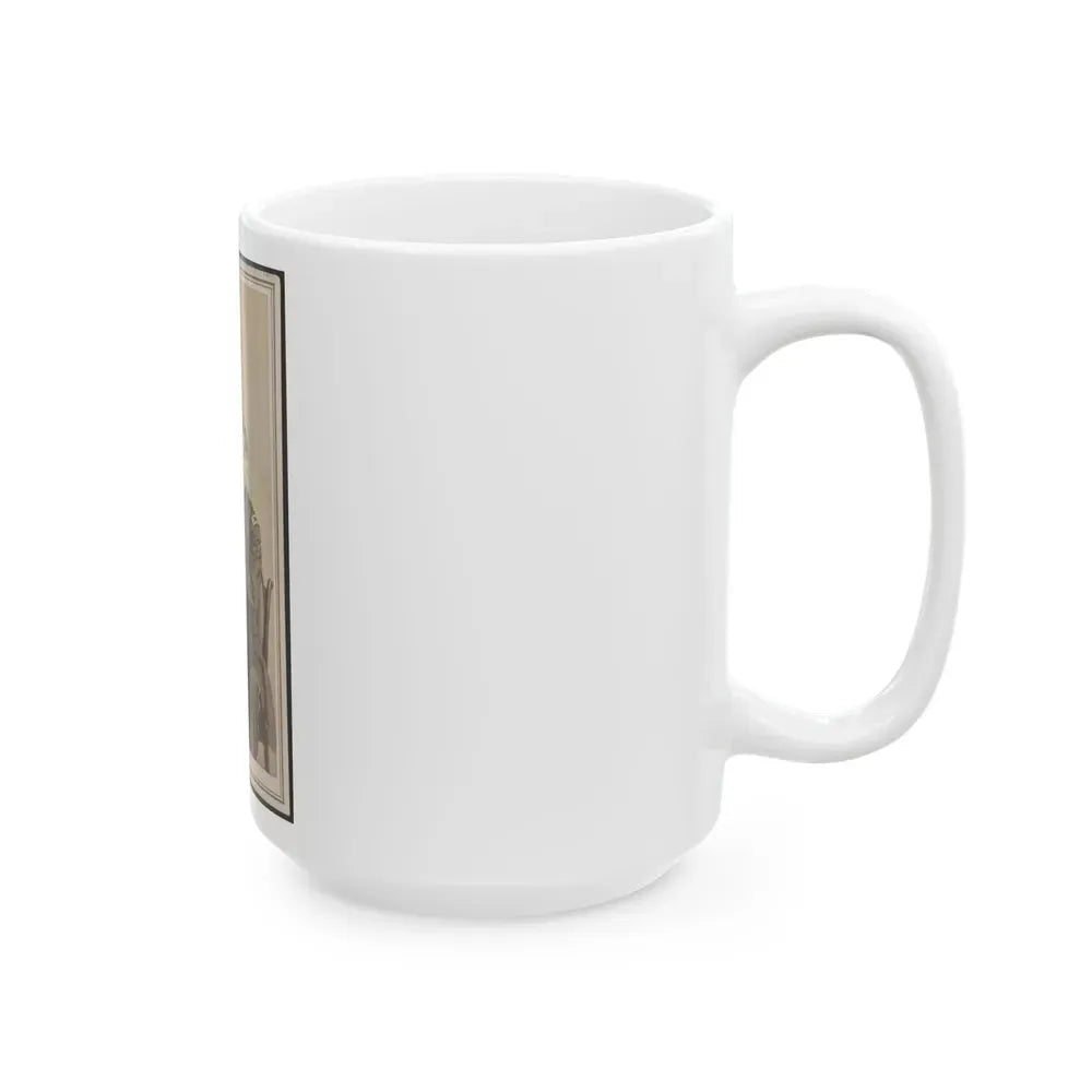 Brevet Brigadier General Charles Folsom Walcott Of Co. B (U.S. Civil War) White Coffee Mug - Go Mug Yourself