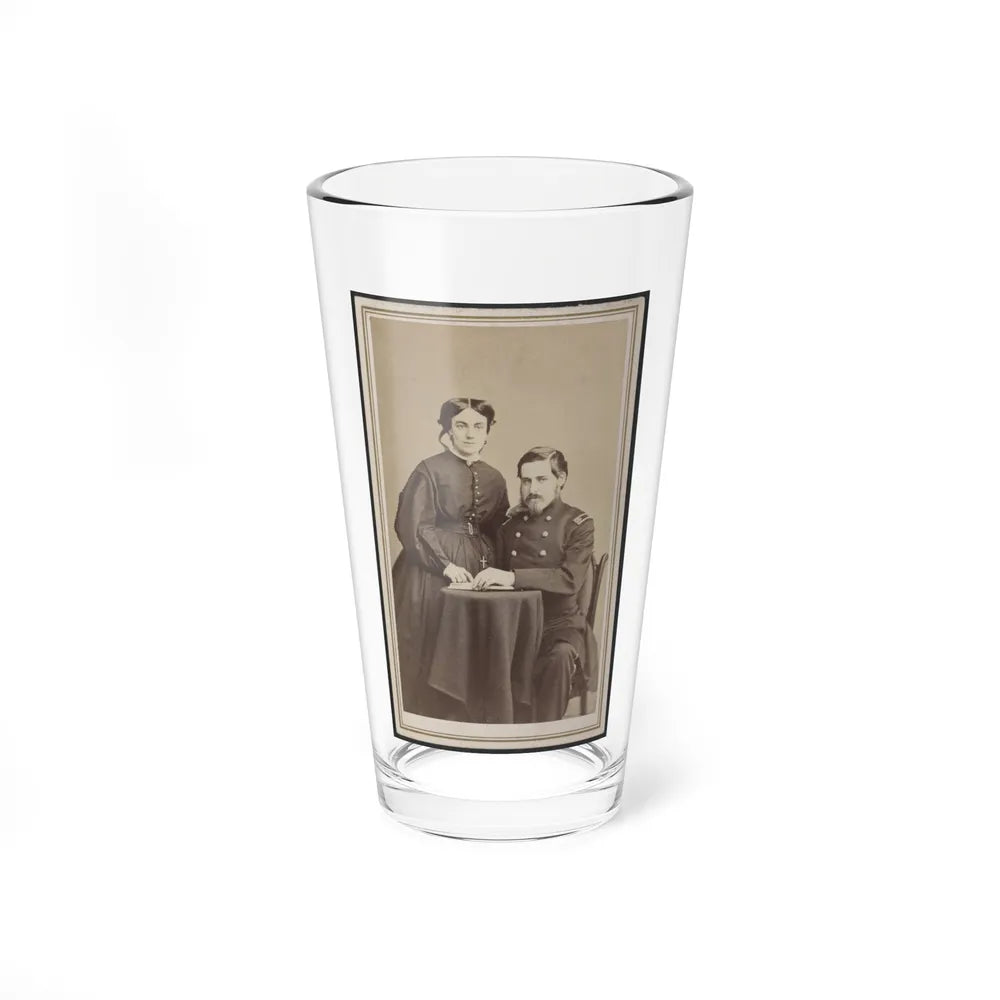 Brevet Brigadier General Charles Folsom Walcott Of Co. B (U.S. Civil War) Pint Glass 16oz-16oz-Go Mug Yourself