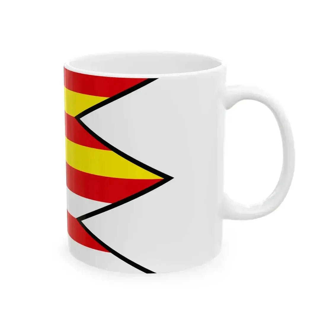 Brezany Presov Flag (Slovakia) White Coffee Mug - Go Mug Yourself
