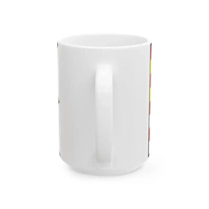 Brezany Presov Flag (Slovakia) White Coffee Mug - Go Mug Yourself