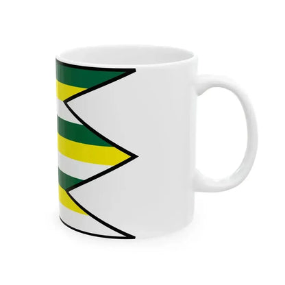 Brezina Trebisov Flag (Slovakia) White Coffee Mug - Go Mug Yourself