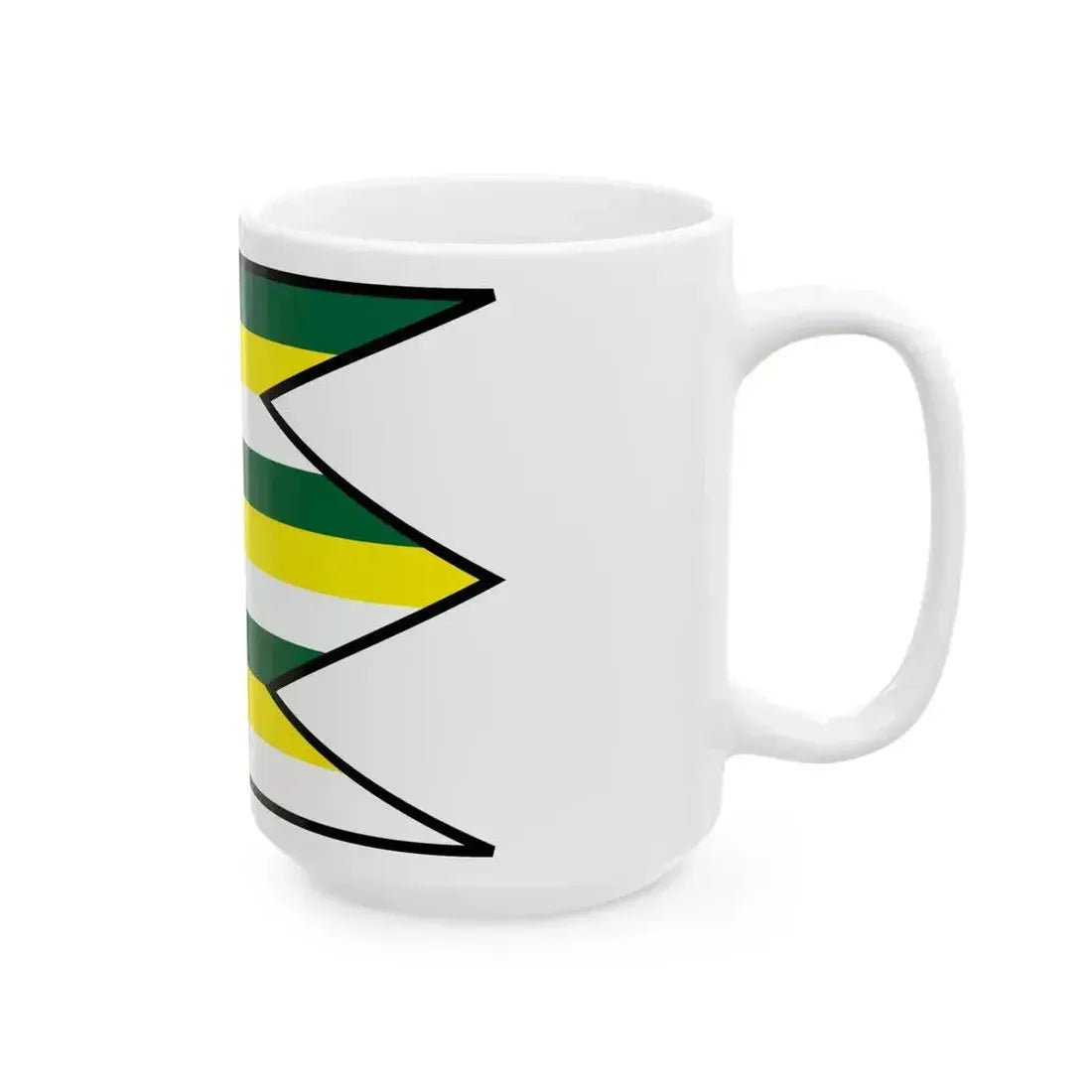 Brezina Trebisov Flag (Slovakia) White Coffee Mug - Go Mug Yourself