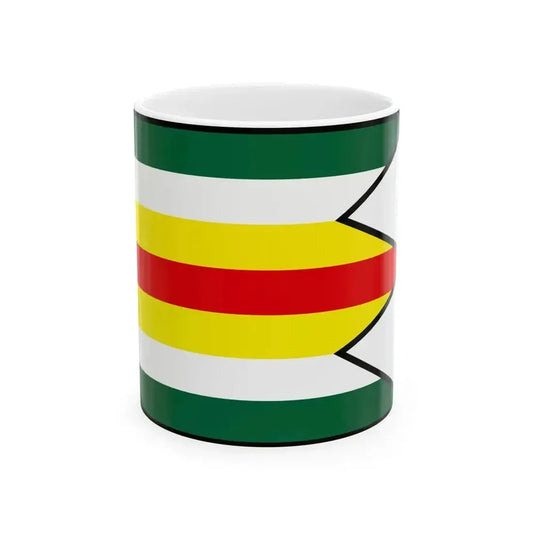 Breznica Stropkov Flag (Slovakia) White Coffee Mug 11oz - Go Mug Yourself