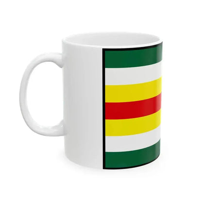 Breznica Stropkov Flag (Slovakia) White Coffee Mug - Go Mug Yourself