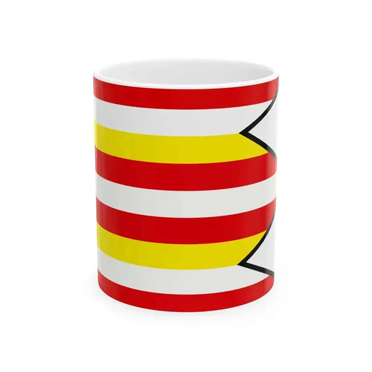Breznicka Poltar Flag (Slovakia) White Coffee Mug 11oz - Go Mug Yourself