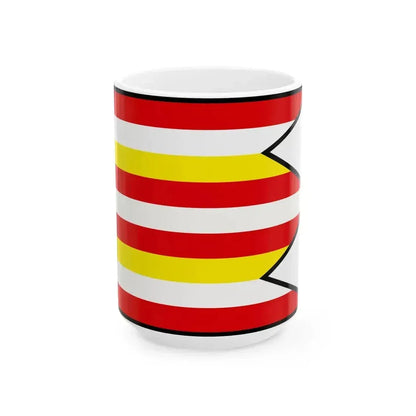 Breznicka Poltar Flag (Slovakia) White Coffee Mug 15oz - Go Mug Yourself