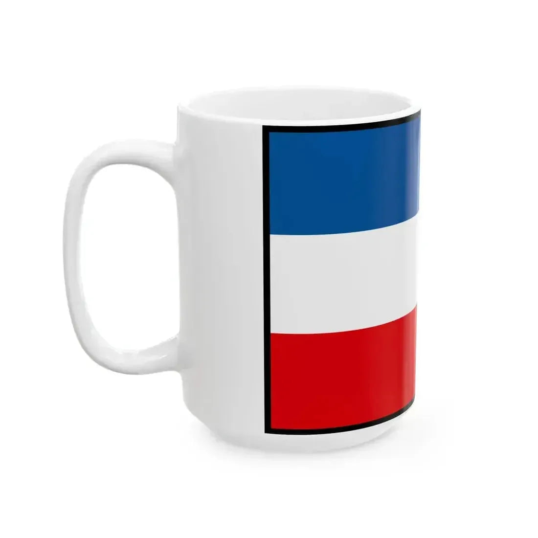 Brezno Brezno Flag (Slovakia) White Coffee Mug - Go Mug Yourself