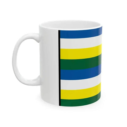Brezov Bardejov Flag (Slovakia) White Coffee Mug - Go Mug Yourself