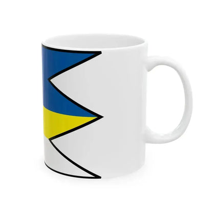 Brezovec Snina Flag (Slovakia) White Coffee Mug - Go Mug Yourself
